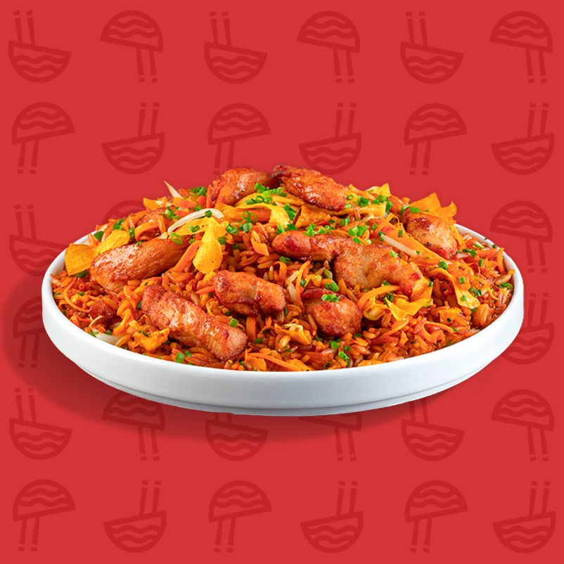 Chaulafán con pollo