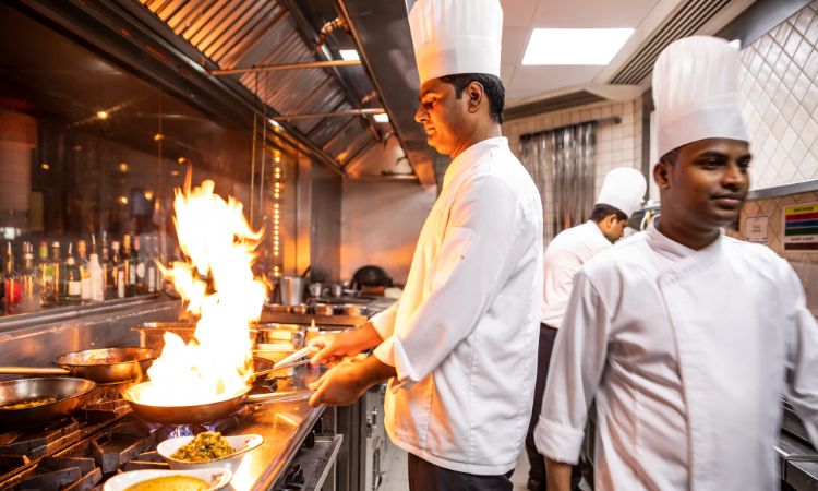 Nuestro equipo en la cocina